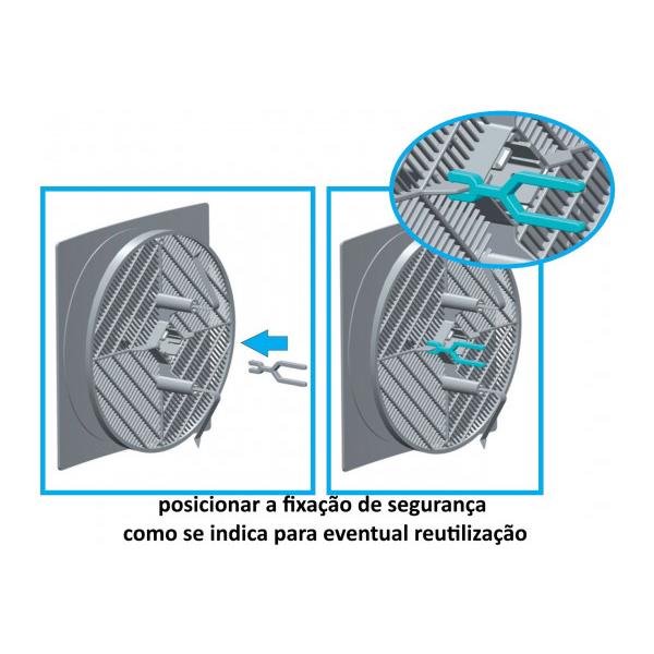 grille aesthetic round ventilation springs